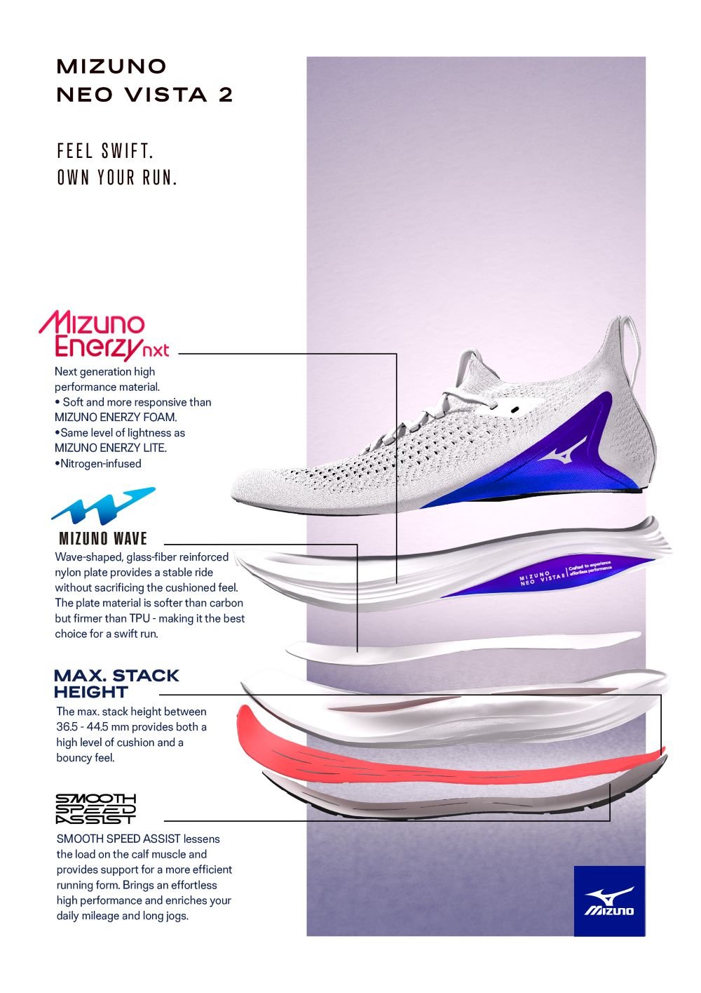 MIZUNO NEO VISTA 2